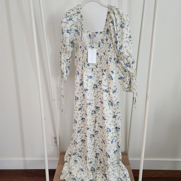 Faithfull the Brand- Marita Midi Dress NWT Size Small Astoria Floral Print - Picture 4 of 4
